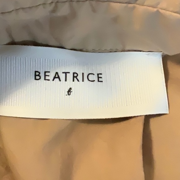 Beatrice B.- Large- Tan Tiered Midi Prairie Dress- Pockets - Picture 13 of 13